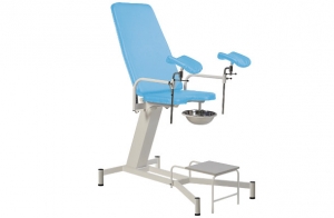 Кресло гинекологическое, с постоянной высотой, с механическим регулированием спинной секции КГ-