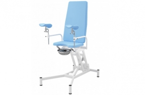 Кресло гинекологическое с электроприводом, механическим регулированием тазовой секции КГэ-