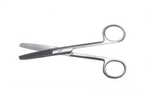 Ножницы тупоконечные прямые, 140 мм (МТ-Н-5)