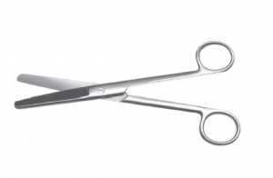 Ножницы тупоконечные прямые, 170 мм (МТ-Н-6)