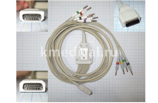 Кабель пациента для ЭКГ F6738R