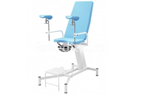 Кресло гинекологическое, с постоянной высотой, с механическим регулированием секций КГ-