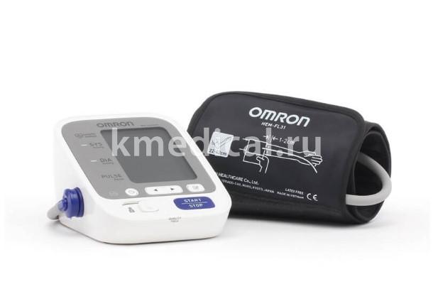 Тонометр OMRON M3 Comfort с адаптером и умной манжетой Intelli Wrap