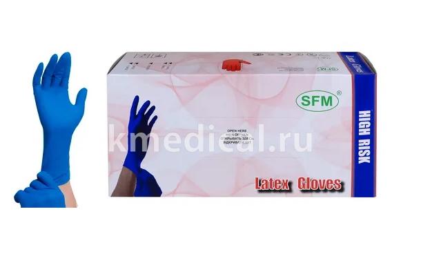 Перчатки сверхпрочные нестерильные неопудренные SFM 25 пар