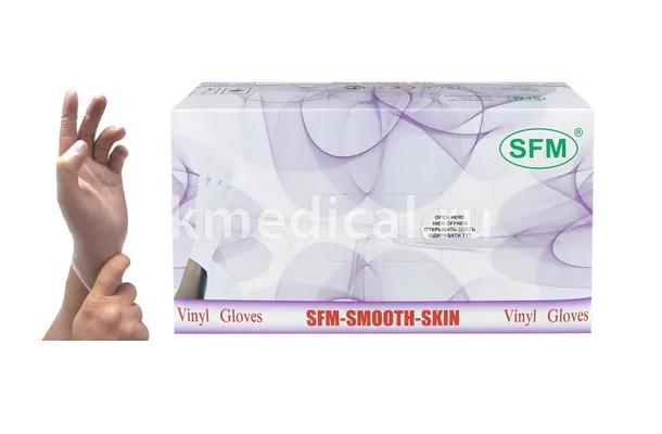 Перчатки виниловые нестерильные неопудренные SFM 50 пар