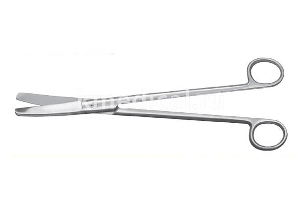 Ножницы тупоконечные вертикально изогнутые, 250 мм (МТ-Н-31)