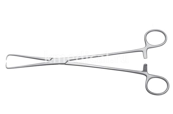 Щипцы маточные однозубые (пулевые) для оттягивания матки (МТ-Щ-24)